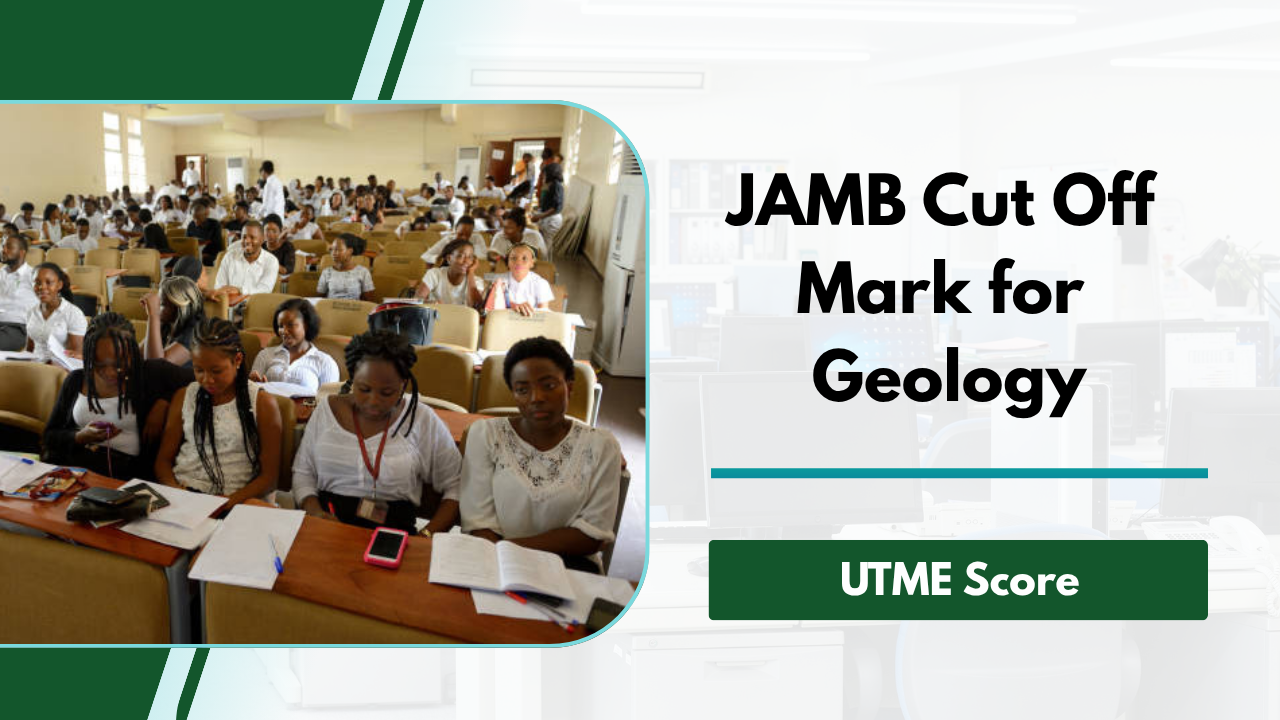 JAMB Cut Off Mark for Geology