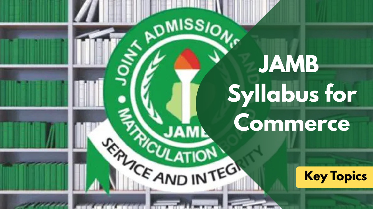 JAMB Syllabus for Commerce