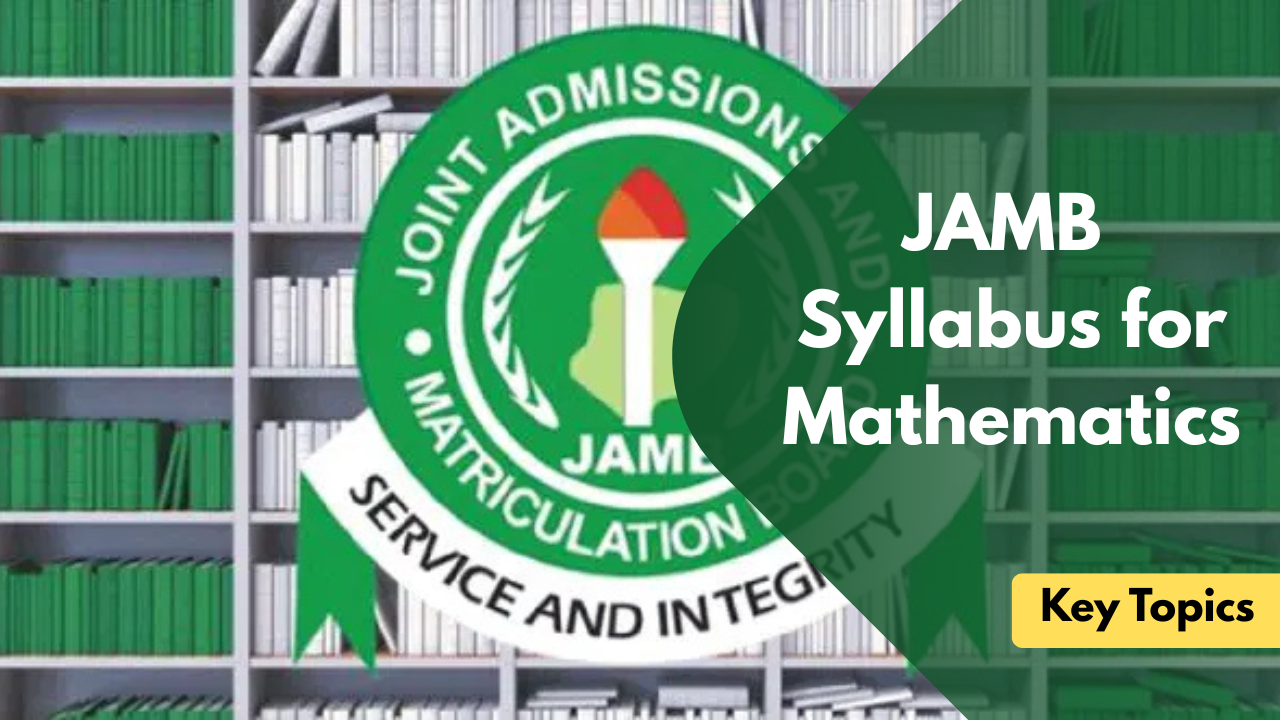 JAMB Syllabus for Mathematics