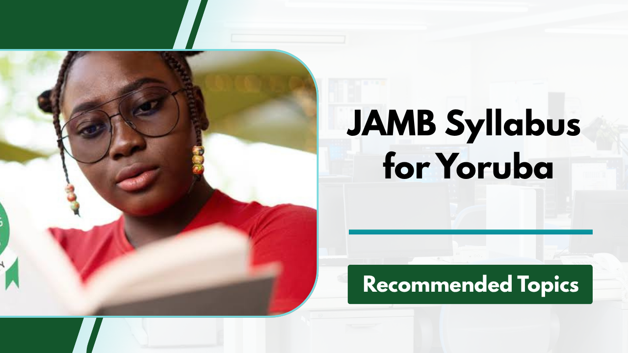 JAMB Syllabus for Yoruba